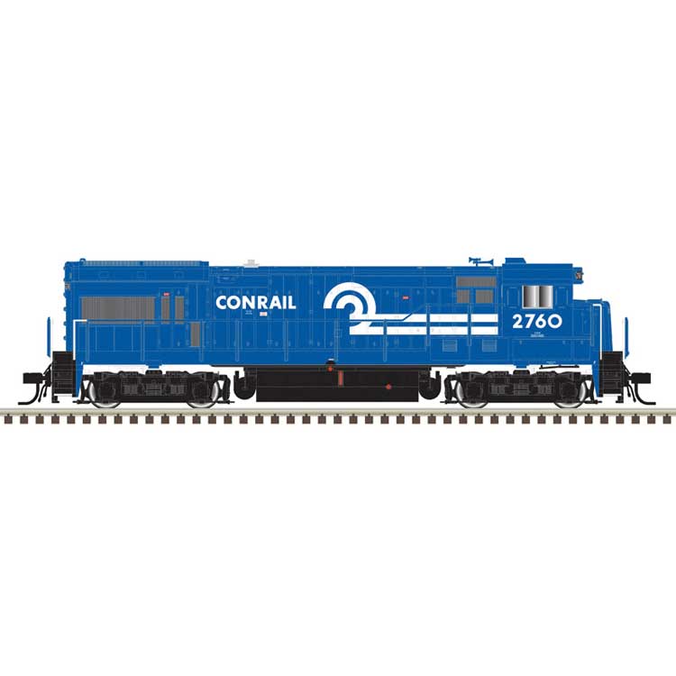 GE U23B - Sound and DCC - Master Gold -- Conrail #2711 (blue, white)