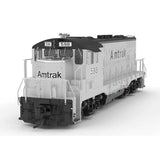 CF7 - Standard DC - Master Silver -- Amtrak #598 (silver, black)-2