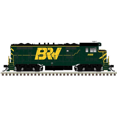CF7 - Standard DC - Master Silver -- Black River & Western #41 (green, yellow)-1