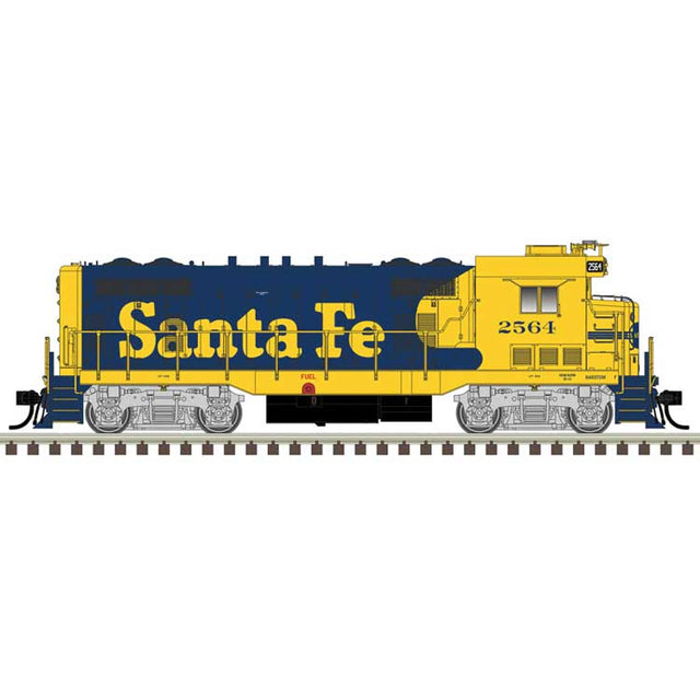 CF7 - Standard DC - Master Silver -- Santa Fe #2579 (Warbonnet, blue, yellow)