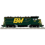 CF7 - Sound and DCC - Master Gold -- Black River & Western #41 (green, yellow)-1