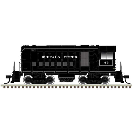 Alco HH660 - Standard DC - Master(R) -- Buffalo Creek #43 (black, white)