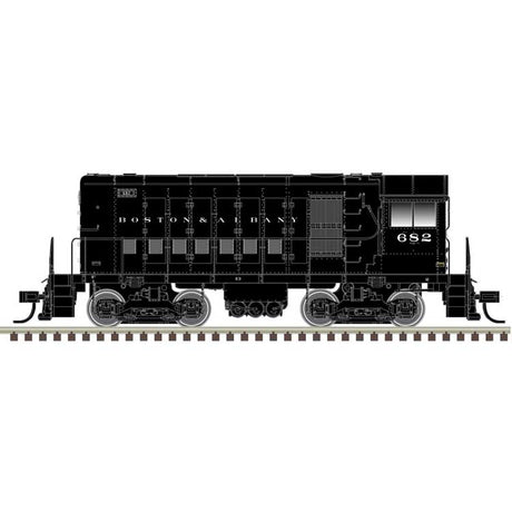 Alco HH660 - Standard DC - Master(R) -- Boston & Albany #684 (black, white)