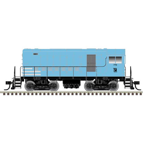 Alco HH660 - LokSound and DCC - Master(R) -- Port of Longview #770 (blue, black)