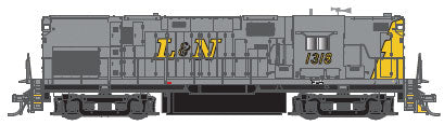 Alco C420 Phase 2B High-Nose, No Dynamic Brakes w/Sound & DCC - Master Gold -- Louisville & Nashville #1319 (gray, yellow)