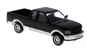 American Truck Ford F-150 Pickup Truck w/Standard Sides -- Black & Silver