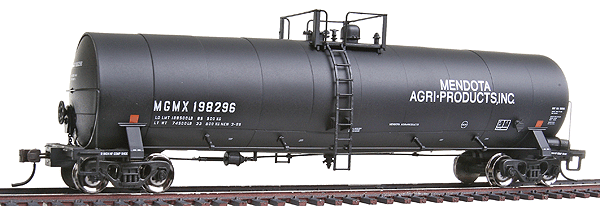 Atlas Master Line(R) ACF 23,500 Gallon Tank Car - Assembled -- Mewndota - MGMX #198296
