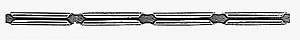 Universal Rail Joiners -- Nickel-Silver (for Code 100 or Code 83 Rail) pkg(48)
