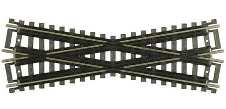 Custom-Line(R) Crossing - Code 100 -- 19-Degree, 6"  15.2cm, Black Ties