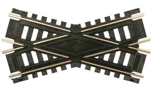 Custom-Line(R) Crossing - Code 100 -- 30-Degree, 4"  10.2cm, Black Ties