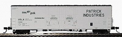 Evans 53' Double Plug-Door Boxcar -- Patrick Industries #11150
