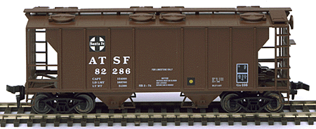 PS-2 2-Bay Covered Hopper -- Santa Fe