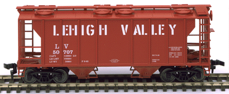 PS-2 2-Bay Covered Hopper -- Lehigh Valley