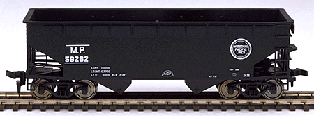 50-Ton 2-Bay Offset-Side Open Hopper -- Missouri Pacific