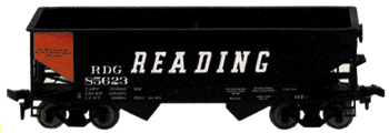 50-Ton 2-Bay Offset Side Open Hopper -- Reading #1 (Stone Service)