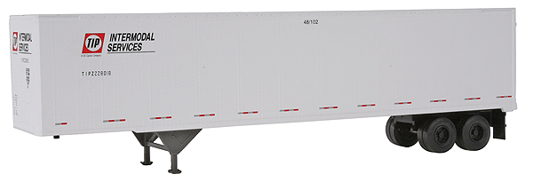 Atlas MasterLine(R) 48' Pines Trailer -- TIP Intermodal #228018 (white, red, black)