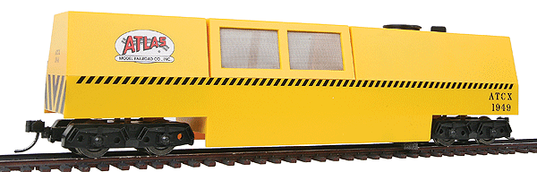 Track Cleaning Car -- Atlas (Yellow)
