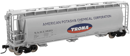 Atlas Master(TM) 3-Bay Cylindrical Hopper -- American Potash & Chemical Corporation #38103
