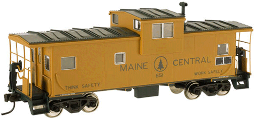 Atlas Master(TM) Extended Vision Caboose -- Maine Central #651