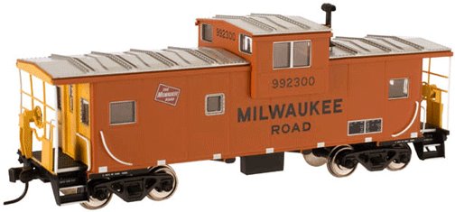 Atlas Master(TM) Extended Vision Caboose -- Milwaukee Road #992300
