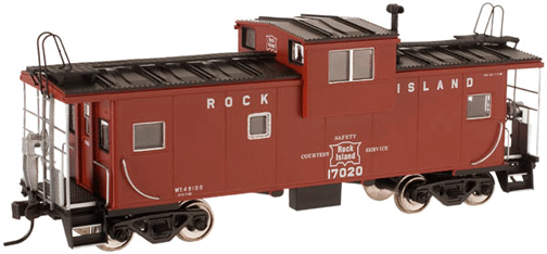 Atlas Master(TM) Extended Vision Caboose -- Rock Island #17020
