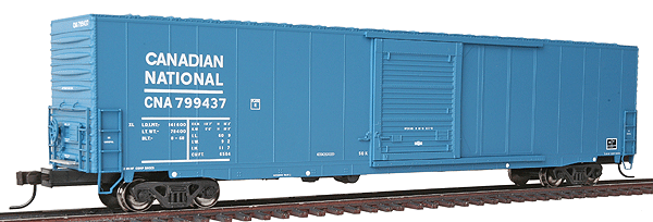 ACF(R) 60' Single-Door Auto Parts Boxcar -- Canadian National #799437