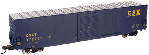 ACF(R) 60' Single-Door Auto Parts Boxcar -- CSX Transportation #172721