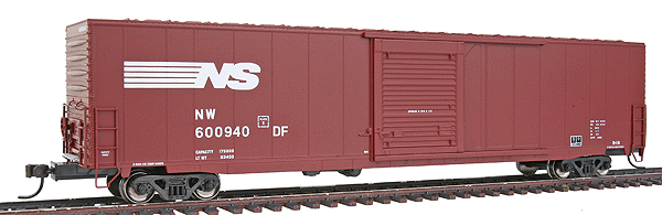 ACF(R) 60' Single-Door Auto Parts Boxcar -- Norfolk Southern/N&W #600940