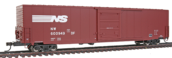 ACF(R) 60' Single-Door Auto Parts Boxcar -- Norfolk Southern/N&W #600940