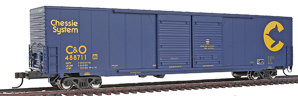 ACF(R) 60' Double-Door Auto Parts Boxcar -- Chessie System - C&O #488711