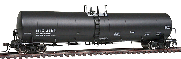 Master(TM) Trinity 25,500-Gallon Tank Car - Ready to Run -- IBPX #25115 (black)