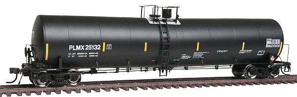 Master(TM) Trinity 25,500-Gallon Tank Car - Ready to Run -- PLMX #25132 (black)