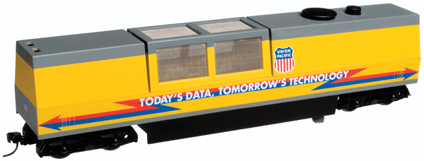 Track Cleaning Car -- Union Pacific