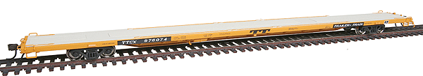 Atlas Master(R) 89' 4" Flatcar Container Version -- Trailer Train #976074