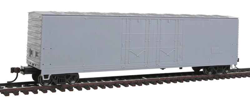 Evans 53' Double Plug-Door Boxcar - Ready to Run - Master -- Undecorated