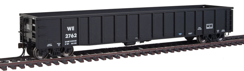 Thrall 2743 Gondola - Ready to Run - Master(R) -- Wheeling & Lake Erie WE #2762 (black)