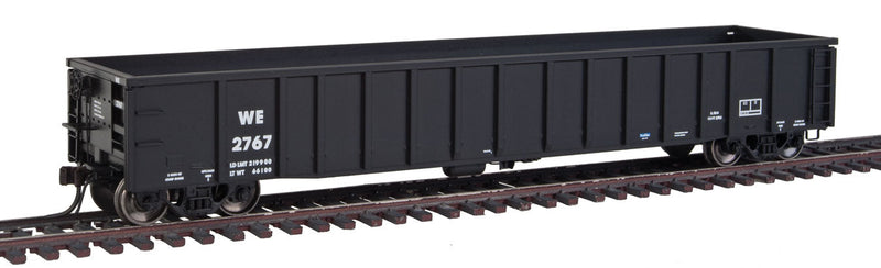 Thrall 2743 Gondola - Ready to Run - Master(R) -- Wheeling & Lake Erie WE #2767 (black)