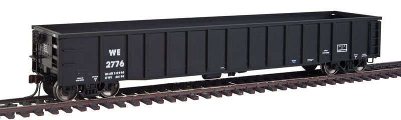 Thrall 2743 Gondola - Ready to Run - Master(R) -- Wheeling & Lake Erie WE #2776 (black)