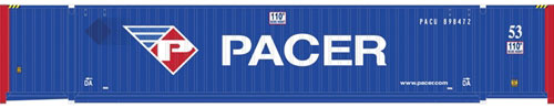Jindo 53' Cargo Container 3-Pack - Master(R) -- Pacer (2014 Logo) Set #2