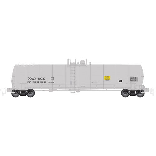 ACF 23,500 Gallon Tank Car - Ready to Run -- Dow Chemical Co. #40040 (gray)