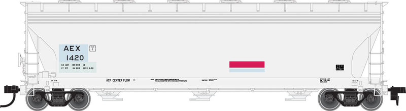 ACF 4650 Centerflow Covered Hopper Post-1971 Version - Ready to Run - -- The Andersons AEX #1416 (gray)