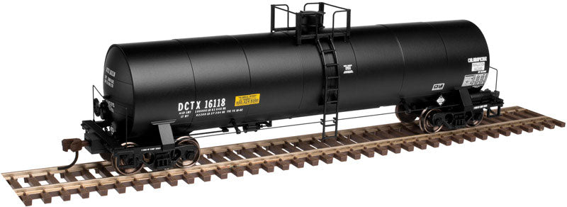 ACF 17,360-Gallon Chlorine Tank Car - Ready to Run - Master(R) -- CIT Group DCTX #16118 (TTC Conversion, black)