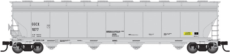 ACF 5701 Centerflow Plastics Hopper - Ready to Run - Master(R) -- Georgia Gulf Plaquemine Div. #1077 (gray)