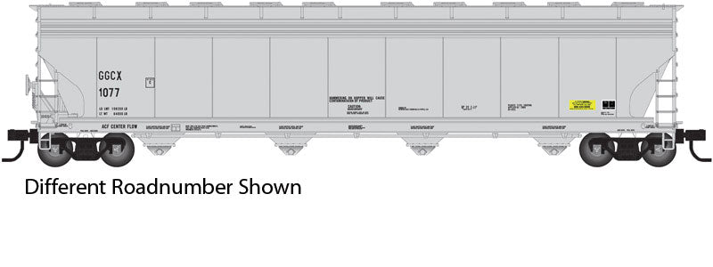 ACF 5701 Centerflow Plastics Hopper - Ready to Run - Master(R) -- Georgia Gulf Plaquemine Div. #1100 (gray)