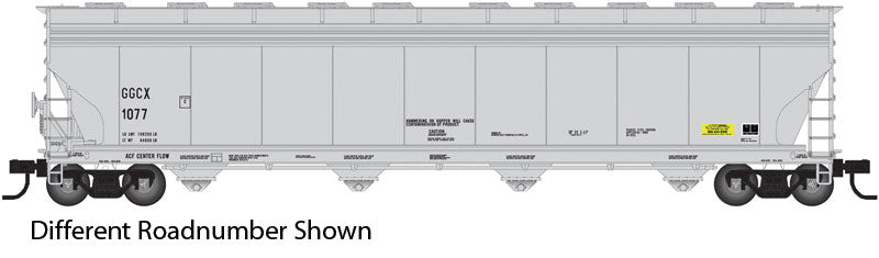 ACF 5701 Centerflow Plastics Hopper - Ready to Run - Master(R) -- Georgia Gulf Plaquemine Div. #1184 (gray)
