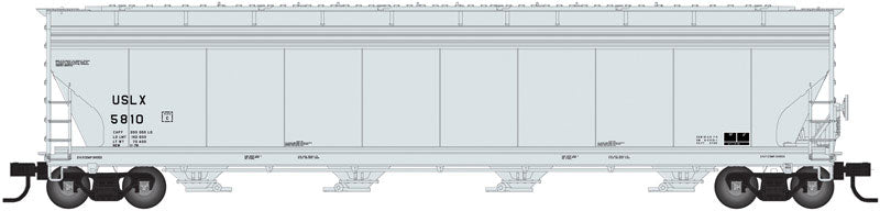 ACF 5701 Centerflow Grain Hopper - Ready to Run - Master(R) -- GE Railcar USLX #5810 (gray)
