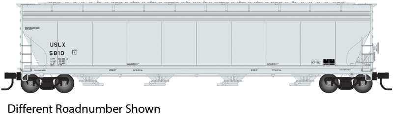 ACF 5701 Centerflow Grain Hopper - Ready to Run - Master(R) -- GE Railcar USLX #5851 (gray)