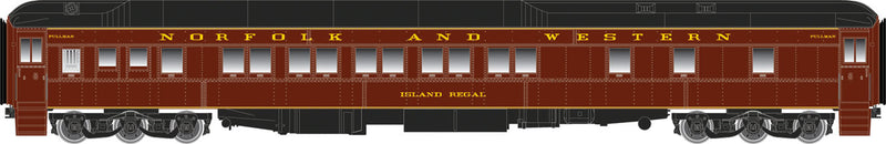 Heavyweight Pullman 10-1-1 Sleeper - Ready to Run - Master(R) -- Norfolk & Western "Island Regal" (Tuscan)