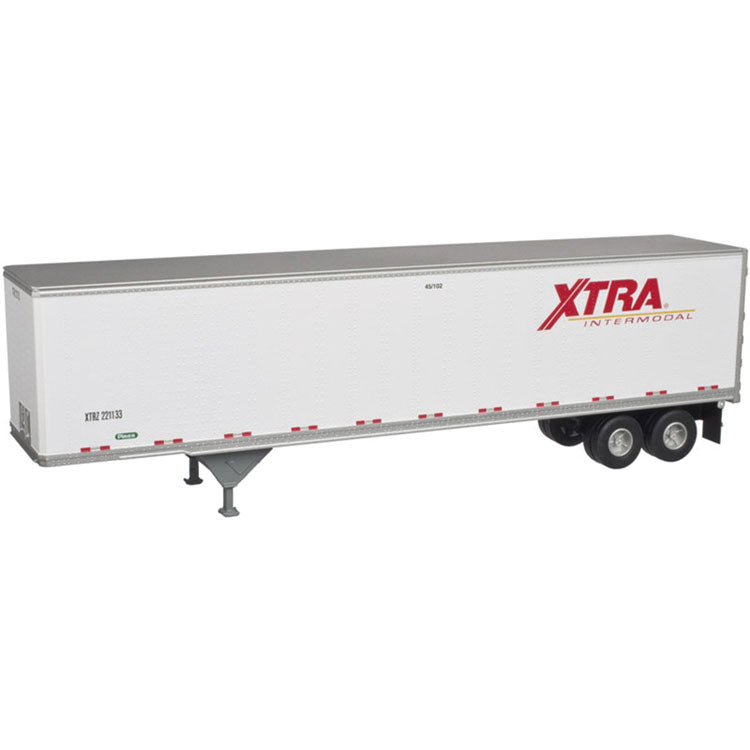 Pines 45' Trailer - Assembled -- Xtra Intermodal #221045 (white, red)