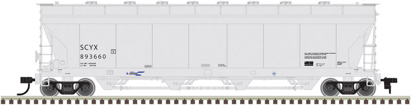 Pressureaide Centerflow Hopper - Ready to Run - Master(R) -- First Union SCYX #893660 (gray)